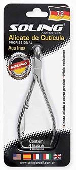 ALICATE DE CUTICULA SOLING REF 72