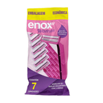 APARELHO DE BARBEAR DESCARTAVEL ENOX 2 FEMININO - 7 UNID 1763