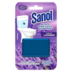 BLOCO PARA CAIXA ACOPLADA LAVANDA 01 UNIDADE  35G SANOL 2577