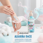 CREME DUO GEL PERFUMADO ALGODAO DOCE 250G HIDRAMAIS