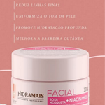 CREME FACIAL ROSA MOSQ. NIACINAM. HIDRAMAIS 100G