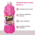 DESINFETANTE SANOL FLORAL 2L  2001