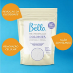 DOLOMITA CORPORAL E FACIAL 800G PRÉ E PÓS DEPILAÇÃO DEPILBELLA