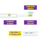 ESCOVA DENTAL ELETRICA KESS SONI-K 100  2525