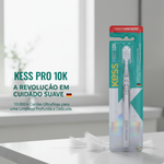 ESCOVA DENTAL KESS PRO 10K METALLIC SILVER EXTRA MACIA 2537
