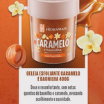 ESFOLIANTE CORPORAL GELEIA CARAMELO E BAUNILHA HIDRAMAIS 400G