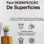 FORCA BRUTA SANOL SUAVE ODOR 1L  2032