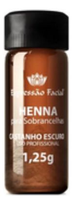 Henna Pocket Cast Escuro Expressão Facial Hintz 1,25g