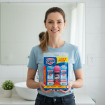 KIT SANOL BANHEIRO COM CLORO ATIVO 02UN E MULTILIMPADOR POWER CLEAN 01UN 9109