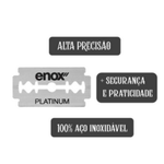 LAMINA DUPLO FIO ENOX PLATINUM (5 UNID) EM DISPLAY BOX 1811
