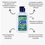 LIMPADOR CONCENTRADO DE SUPERFICIE EUCALIPTO 120ML SANOL 10136