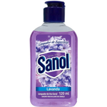 LIMPADOR CONCENTRADO DE SUPERFICIE LAVANDA 120ML SANOL 6243