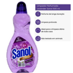 LIMPADOR PERFUMADO SANOL LAVENDER 500ML  4610