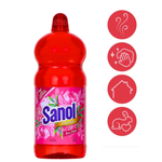 LIMPADOR PERFUMADO SANOL ROSE PETALS 2L  4737