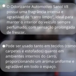 ODORIZANTE AUTOMOTIVO CARRO LIMPO V8  60ML  7218