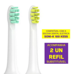 REFIL PARA ESCOVA DENTAL ELETRICA KESS SONI-K 100 2 UN  2526