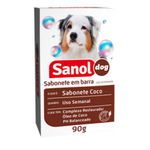 SABONETE EM BARRA SANOL DOG COCO 90g  6448