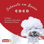 SABONETE EM BARRA SANOL DOG COCO 90g  6448