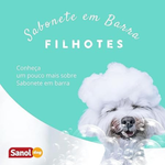 SABONETE EM BARRA SANOL DOG FILHOTES 90g  6449