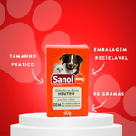 SABONETE EM BARRA SANOL DOG NEUTRO 90g  6447