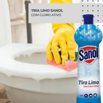 SANOL BANHEIRO COM CLORO ATIVO SQUEEZE 500ML 2174