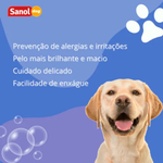 SHAMPOO ANTIPULGAS SANOL DOG 500ML  6300