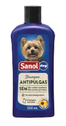 SHAMPOO ANTIPULGAS SANOL DOG 500ML  6300