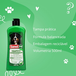 SHAMPOO CONDICIONADOR COM GLICERINA SANOL DOG 500ML  6310