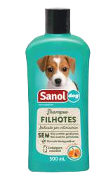 SHAMPOO FILHOTES COM GLICERINA SANOL DOG 500ML  6352