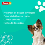 SHAMPOO FILHOTES COM GLICERINA SANOL DOG 500ML  6352