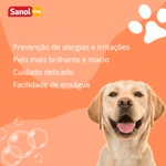 SHAMPOO NEUTRO COM GLICERINA SANOL DOG 500  6301
