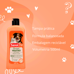 SHAMPOO NEUTRO COM GLICERINA SANOL DOG 500  6301