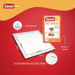 TAPETE HIGIENICO SANOL DOG 7 UNIDADES  6403