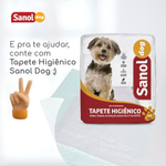 TAPETE HIGIENICO SANOL DOG C/14 UNIDADES 6409