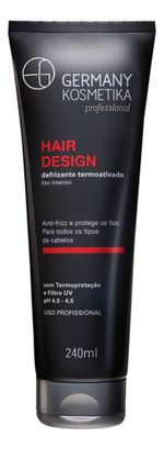 Defrizante Termoativado Hair Design 240ml Germany Kosmétika