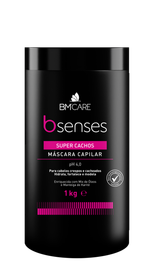 MÁSCARA DE HIDRATAÇÃO  SUPER CACHOS 1KG  BSENSES BM