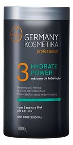 Máscara De Hidratação Germany Banana E Mel Hydrate Power 1kg