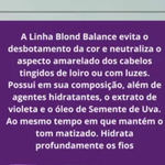 SHAMPOO BLOND BALANCE 300ML BM