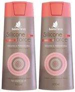 SHAMPOO E CONDICIONADOR SILICONE FORCE - 2UNID