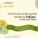 SABONETE CUCINA LIMÃO SICILIANO E ALECRIM 500ML HIDRAMAIS 