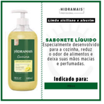 SABONETE CUCINA LIMÃO SICILIANO E ALECRIM 500ML HIDRAMAIS 
