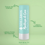 BALM SOS LABIOS MANTEIGA D COCO 3,5GR TOP BEAUTY