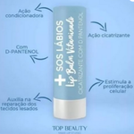 BALMS SOS LABIOS VITAMINADO LABIAL 3,5GR TOP BEAUTY
