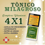 CARTUCHO TONICO MILAGROSO FREE UNITARIO BASE SOS UNHAS TOP BEAUTY 7ML
