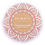 PO COMPACTO MATTE TOP BEAUTY 10G 03 BEGE MEDIO