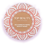 PO COMPACTO MATTE TOP BEAUTY 10G 04 BEGE ESCURO