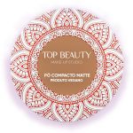 PO COMPACTO MATTE TOP BEAUTY 10G 05 MARRON CLARO