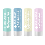 KIT BALM SOS LABIOS 3,5GR TOP BEAUTY (UM DE CADA)