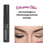 COLA PARA CILIOS BELLIZ 48HRS PRETA C/ APLICADOR 1957