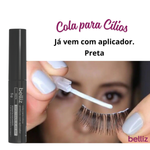 COLA PARA CILIOS BELLIZ 48HRS PRETA C/ APLICADOR 1957